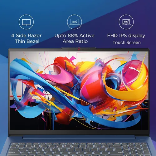 Miniatura 2 de Lenovo IdeaPad 3 portátil, pantalla táctil FHD de 15.6 pulgadas, Intel Core i5-1155G7, 16 GB RAM, 512 GB SSD, cámara web, HDMI, Wi-Fi 6, Windows 11