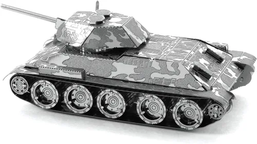 Miniatura 3 de Metal Earth T-34 Tank 3D Metal Model Kit Bundle con pinzas Fascinaciones