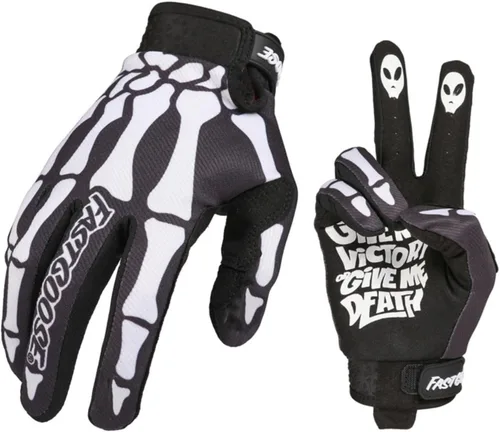 Miniatura 2 de Skeleton Cool - Guantes de motocicleta para motocicleta, dedos completos, todoterreno, deportes al aire libre para hombres y mujeres y montañismo
