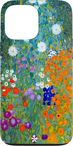 Miniatura 23 de Funda para iPhone 16 Gustav Klimt Flower Garden