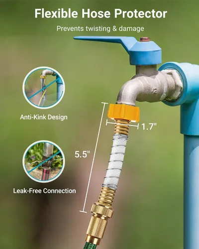 Miniatura 5 de AQUACREST - Filtro de agua para manguera de jardín para plantas, reduce en gran medida el cloro, el olor, mejora la salud de las plantas, ideal