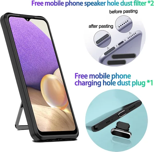 Miniatura 2 de Funda resistente para iPhone 13 Mini, resistente a los golpes, de grado militar, doble protección (TPU+PC), sólida y duradera, funda magnética