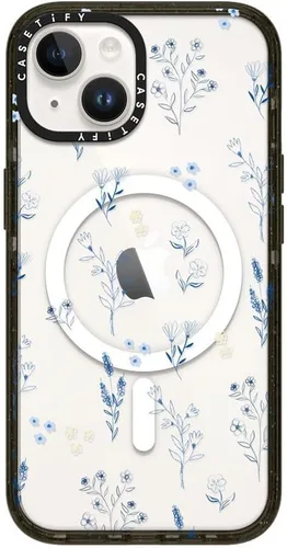 Miniatura 219 de CASETiFY Impact - Funda para iPhone 13 [protección contra caídas de 6.6 pies/compatible con Magsafe] Black Kingsnake, color negro transparente