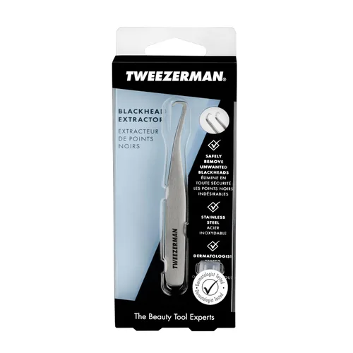 Miniatura 7 de Tweezerman Extractor de espinillas de acero inoxidable, plata
