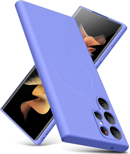 Miniatura 23 de Funda para Samsung Galaxy S22 Ultra, funda delgada de silicona líquida, a prueba de golpes, funda delgada para Samsung Galaxy S22 Ultra, funda Negro2