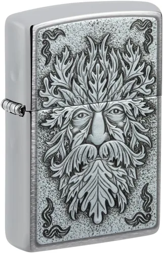 Miniatura 30 de Zippo Encendedores míticos 540 Mago de Fuego de Latón Rodado