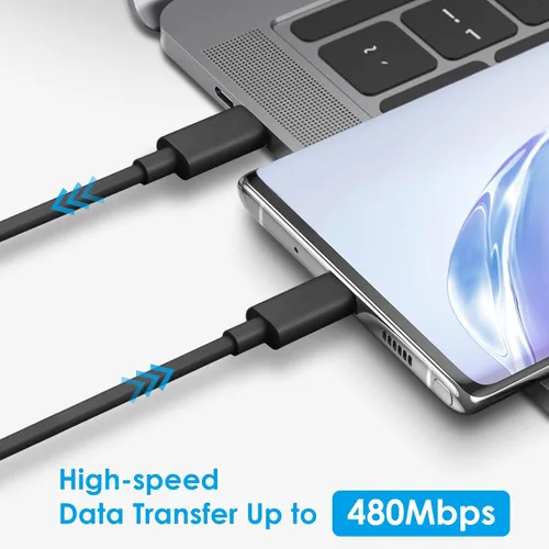 Miniatura 5 de Bloque de Carga Rápida USB-C de 25W con Cable C a C [Compatible con PD PPS] para Galaxy S24/S23/S22, Pixel 8/7, Z Flip 5, iPhone 17/16/15 - Cargador