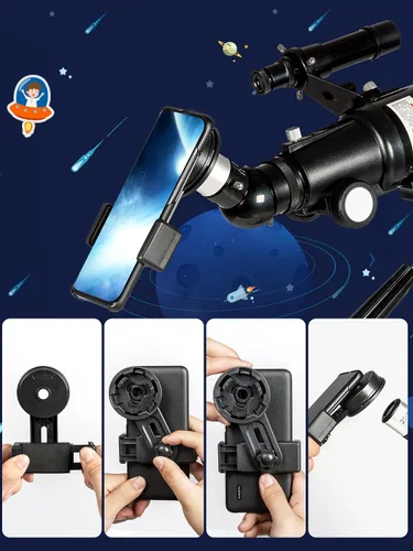 Miniatura 7 de Telescopio para Astronomía de Adultos, apertura de 70 mm y longitud focal de 400 mm, telescopio astronómico portátil para principiantes mayores de 8