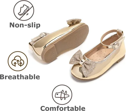 Miniatura 5 de THEE BRON Zapatos de princesa para niñas pequeñas Zapatos de Princesa