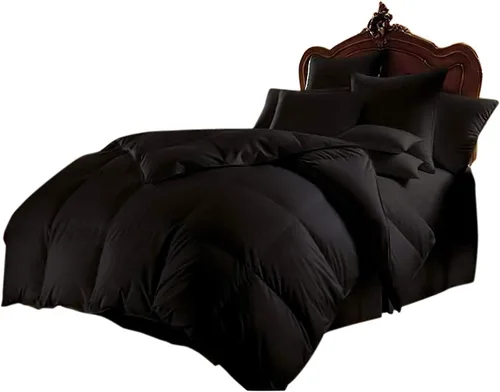 Ropa de cama de seda satinada, tamaño matrimonial, color rosa intenso, 4 piezas, 21.16 oz/m², cómoda, satén lujoso, calidad de hotel, el mejor juego