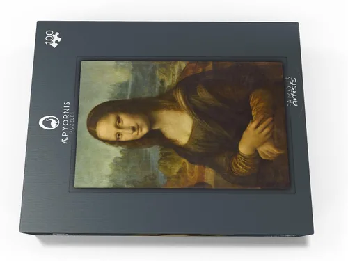 Miniatura 4 de MyPuzzle Mona Lisa - Lisa Del Giocondo by Leonardo Da Vinci - Rompecabezas premium de 100 piezas para adultos