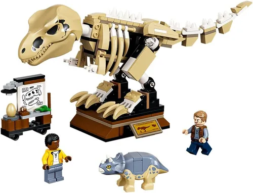 Miniatura 2 de LEGO Jurassic World T. rex Dinosaur Fossil Exhibition 76940 Kit de construcción; juego de juguete genial para niños; nuevo 2021 (198 piezas)