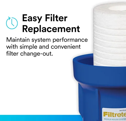 Miniatura 6 de Filtrete Filtro de Agua Ranurado para Toda la Casa de Capacidad Estándar, 5 Micrones, Filtro Universal, Filtro de Inserción Estilo Sumidero, 2