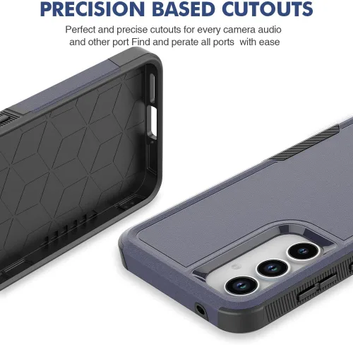 Miniatura 259 de Jeylly Compatible con Samsung Galaxy A22 5G Funda, Funda Samsung A22 5G con 2pcs protectores de pantalla de vidrio templado