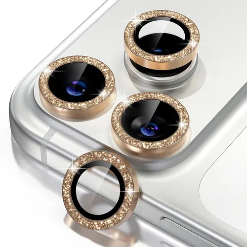 Miniatura 9 de Misea Compatible con iPhone 17 Pro/iPhone 17 Pro Max Protector de Lente de Cámara Brillante, Vidrio Templado 9H Cubierta de Cámara Protector
