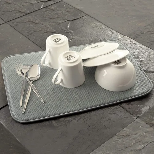 Miniatura 4 de Norpro - Tapete de secado de platos 329 Norpro 18" x 12", gris
