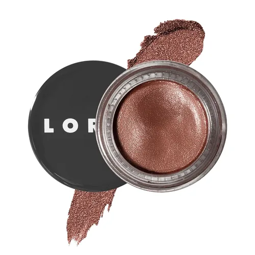LORAC Sombra de ojos Lux Diamond Crème | Sombra de ojos en polvo metálico brillante | Seda de bronce Silk