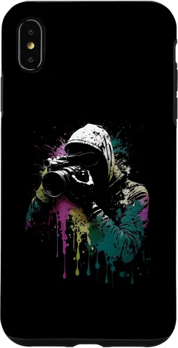 Miniatura 7 de iPhone 15 Fotógrafo con cámara reflex Splash Art Photography Case