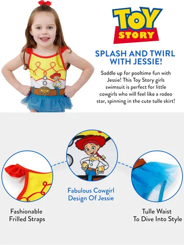 Miniatura 4 de Disney Traje de baño Toy Story Traje de baño Toy Story para niñas Bañador de una pieza para niña