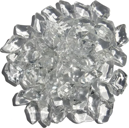 Miniatura 33 de Hiland RGLASS-AQ Vidrio para Hoguera en Aqua, Clasificación de Temperatura Extrema, Bueno para Propano o Gas Natural, 10 Libras, 10 lb (Paquete de 2)