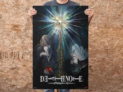 Miniatura 4 de Póster de Arte de Pared Cool de Death Note Light Yagami Anime Merch, Impresión de 12x18 pulgadas