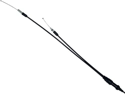 Miniatura 6 de Cable acelerador del acelerador para motores de 2 tiempos y 50cc (extremo dual) con bloqueo