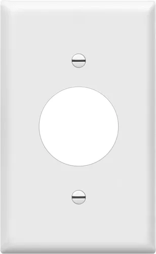 Miniatura 12 de ENERLITES Cubierta de salida a prueba de niños, cierre automático, se adapta tanto a tomas dúplex como decoradoras, diseño de seguridad, enchufe