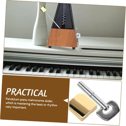 Miniatura 9 de Vaguelly Perilla de repuesto de péndulo de metrónomo para piezas de instrumentos musicales