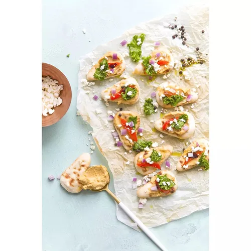 Miniatura 2 de Member's Mark Tandoori Style Naan Bites Ideal con hummus, salsas o como aperitivo cubierto – (paquete de 3, 22.2 onzas, 43 piezas por paquete)