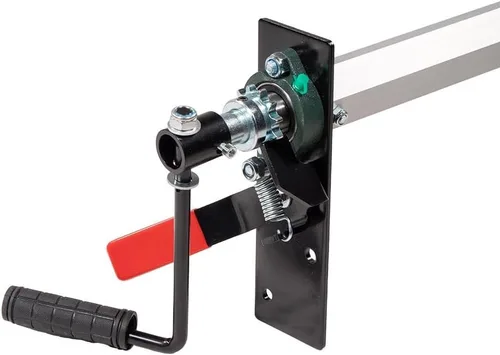 Miniatura 3 de Kit de lona para camión volquete y remolque Mytee Products con lona de malla de bolsillo doble de PVC de 5' x 14' - Sistema manual de lona