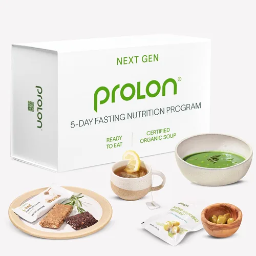 Miniatura 10 de Prolon Kit de ayuno de 5 días Programa de ayuno para mujeres y hombres Desarrollado para no romper tu ayuno Comidas y aperitivos prefabricados
