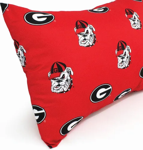 Miniatura 3 de College Covers Everything Comfy Georgia Bulldogs - Funda de almohada, almohada corporal, 20 x 60 pulgadas, incluye 1 funda de almohada