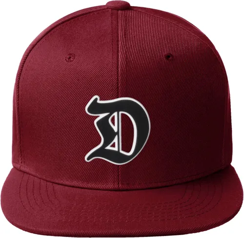 Miniatura 595 de Daxton Gorra clásica con visera de billete plano con letras del alfabeto inglés antiguo de la A a la Z