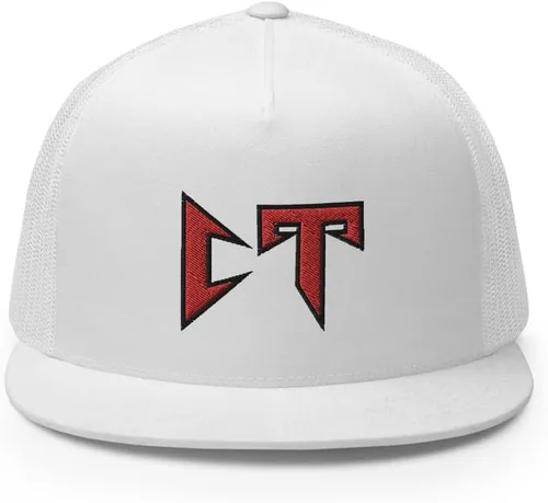 Miniatura 2 de RIVEMUG Corridos Tumbados CT - Gorra de camionero con visera plana, corona alta, ajustable, Coridos Belicos