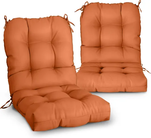 Miniatura 20 de EAGLE PEAK Cojín Acolchado para Silla de Exterior/Interior para Asiento/Respaldo, Juego de 1, 42'' x 21'', Azul Claro