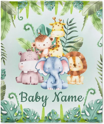 Miniatura 31 de Manta personalizada con nombre, suave, acogedora y ligera, con nombre para sofá o cama, regalo personalizado, unisex, tamaño XS, 40 x 30 pulgadas