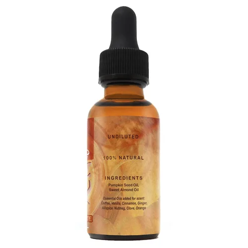 Miniatura 2 de Sweet Pumpkin Spice Latte - Aceite de barba con leche - Un aroma de café favorito de las fiestas (2 onzas)