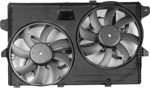 621-392 Juego de ventilador de enfriamiento dual para radiador del motor para Ford Edge 2007-2014 Lincoln MKX 2007-2015 V6 3.5L 3.7L, 7T4Z8C607A