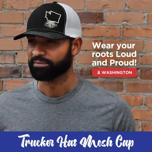 Miniatura 2 de WYR Wear Your Roots - Gorra de béisbol para camionero Trucker talla única