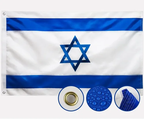 Miniatura 7 de Bandera de Australia de doble cara de 3 x 5 para exteriores, banderas australianas, nailon 210D resistente, estrellas bordadas, rayas cosidas