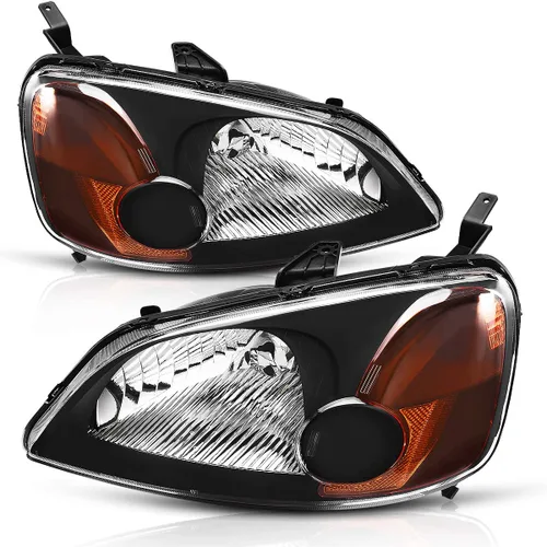 Miniatura 12 de AUTOSAVER88 Conjunto de faros delanteros compatible con Odyssey 2005 2006 2007 05 06 07 2005-2007 faros delanteros lado del pasajero y del conductor