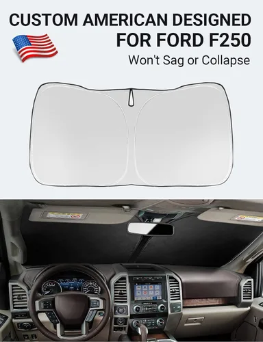 Miniatura 298 de Proadsy Parasol plegable para parabrisas delantero 2026, ajuste personalizado, accesorios para CRV SUV LX EX EX-L EX-L Navi Touring 2017-2022