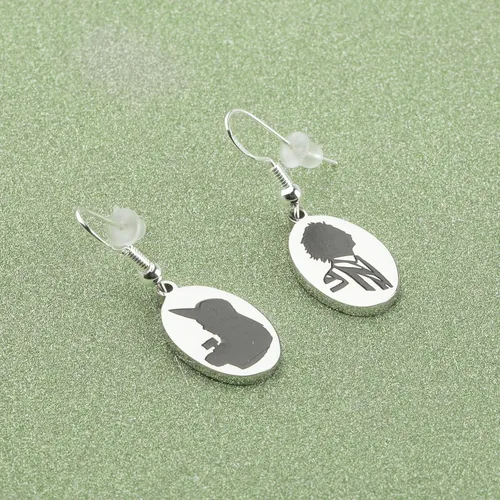 Miniatura 3 de Beetlejuice - Pendientes de regalo de la película Beetlejuice Lydia Deetz, regalo de Broadway, teatro musical, regalo para amantes del cine de terror