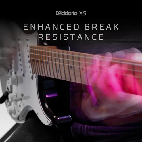 Miniatura 5 de D'Addario - Cuerdas de guitarra eléctrica con revestimiento de níquel XS, XSE1156, calibre Med Top/X-Heavy Bottom 11-56, juego de 6 cuerdas, paquete