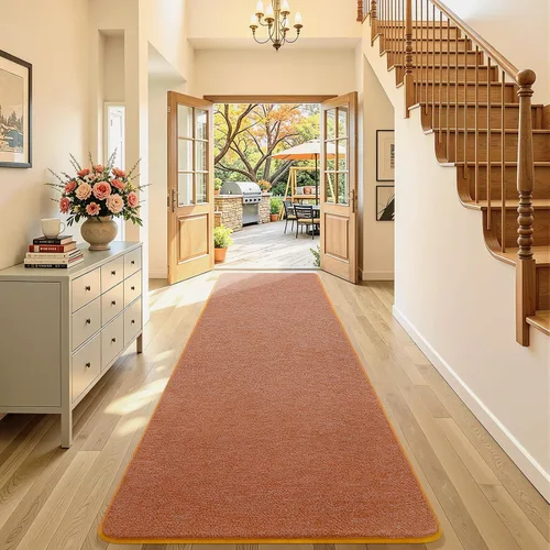 Miniatura 12 de Alfombra de pasillo lavable AROGAN de 2x8 para pasillo, alfombras largas con suave espuma viscoelástica para dormitorio, alfombras antideslizantes