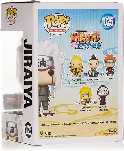 Miniatura 5 de Funko Pop! Naruto Shippuden - Jiraiya con paleta, figura de vinilo exclusiva de la convención de otoño 2021 #1025