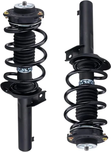 Miniatura 14 de Puntales de amortiguador de repuesto, conjunto completo delantero en pareja, compatible con Nissan Altima 2013-2018 172901/172902 Negro