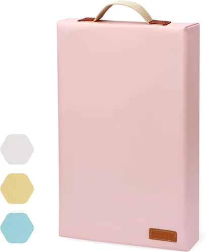 HappyPicnic Almohadilla de rodillas impermeable para jardín o baño, alfombrilla de espuma suave de 2 pulgadas de grosor para jardineros, soporte de