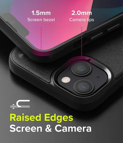 Miniatura 4 de Ringke Onyx - Funda compatible con iPhone 13, silicona flexible extremadamente resistente, tipo TPU a prueba de golpes, cubierta de protección