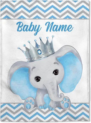 Miniatura 12 de FLOCHIL Manta de bebé personalizada para niños, manta de bebé personalizada con nombre, manta de bebé de bosque personalizada, regalo para baby